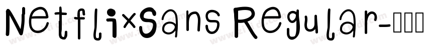 NetflixSans Regular字体转换